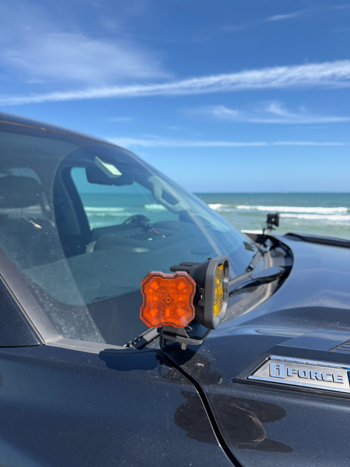 Diode Dynamics Rock Light Brackets Kit - Ditch