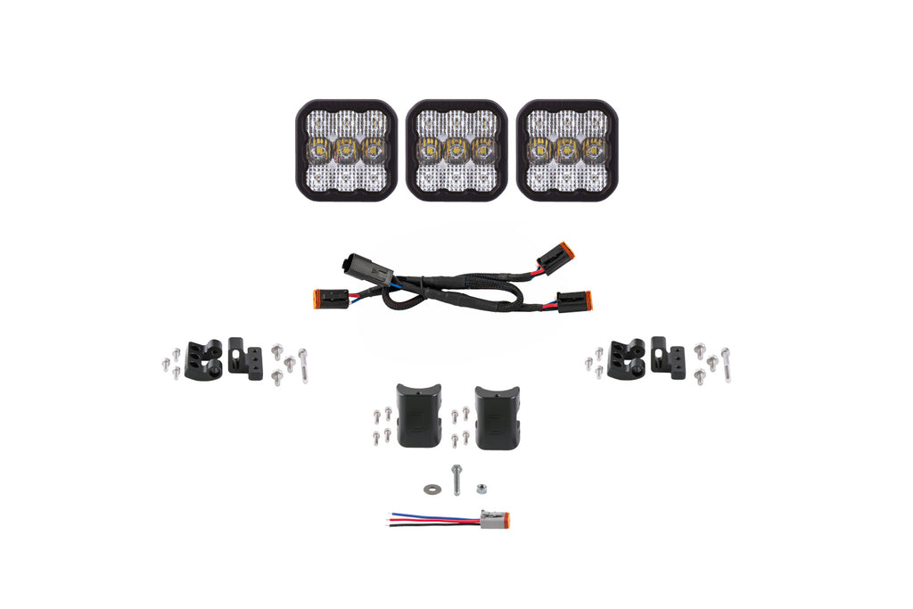 SS5 Sport Universal CrossLink 3-Pod Lightbar - DD7205 - Diode Dynamics
