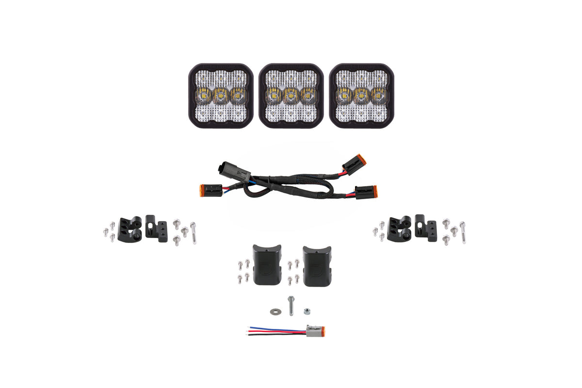 SS5 Sport Universal CrossLink 3-Pod Lightbar - DD7205 - Diode Dynamics