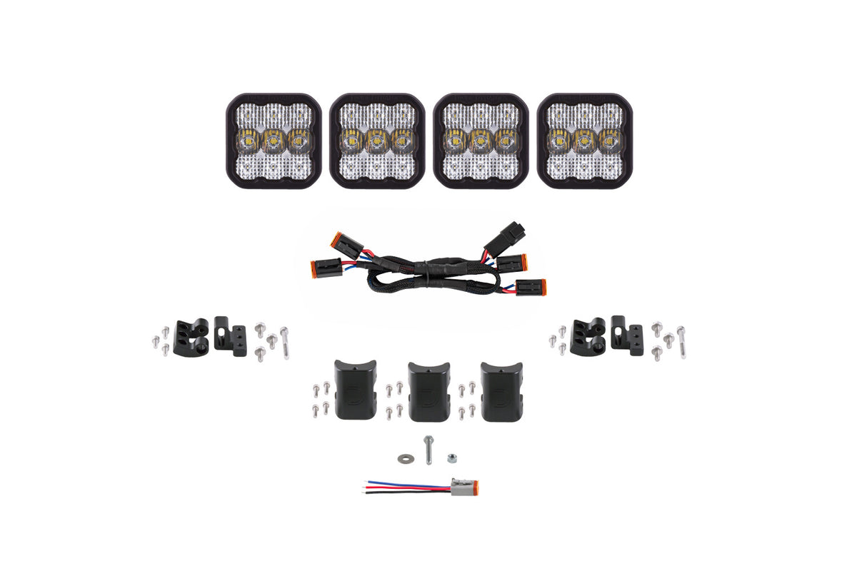 SS5 Sport Universal CrossLink 4-Pod Lightbar - DD7207 - Diode Dynamics