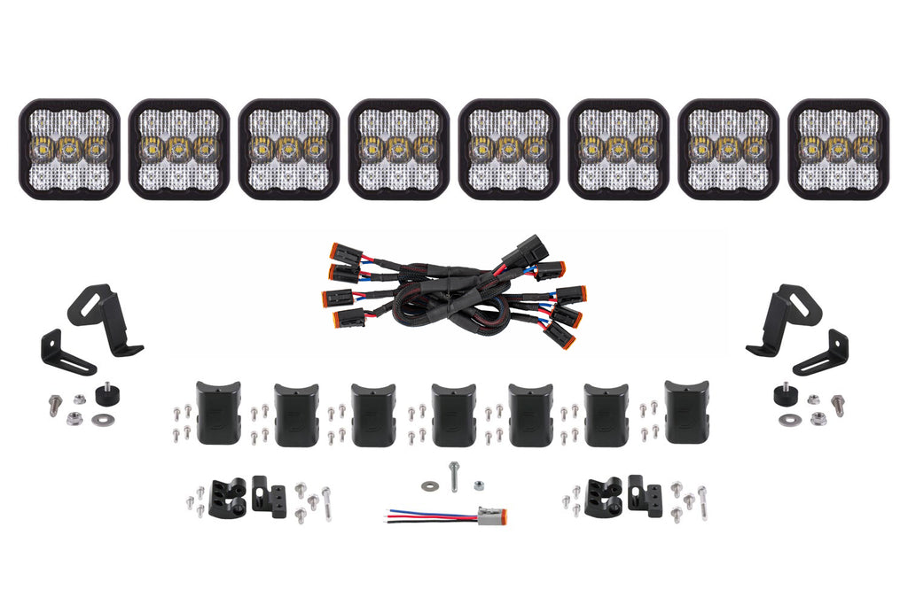 SS5 Sport Universal CrossLink 8-Pod Lightbar - DD7215 - Diode Dynamics