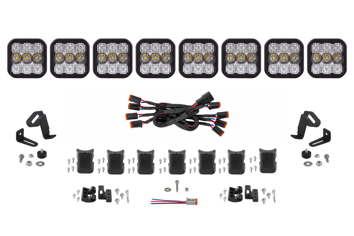 SS5 Sport Universal CrossLink 8-Pod Lightbar - DD7215 - Diode Dynamics