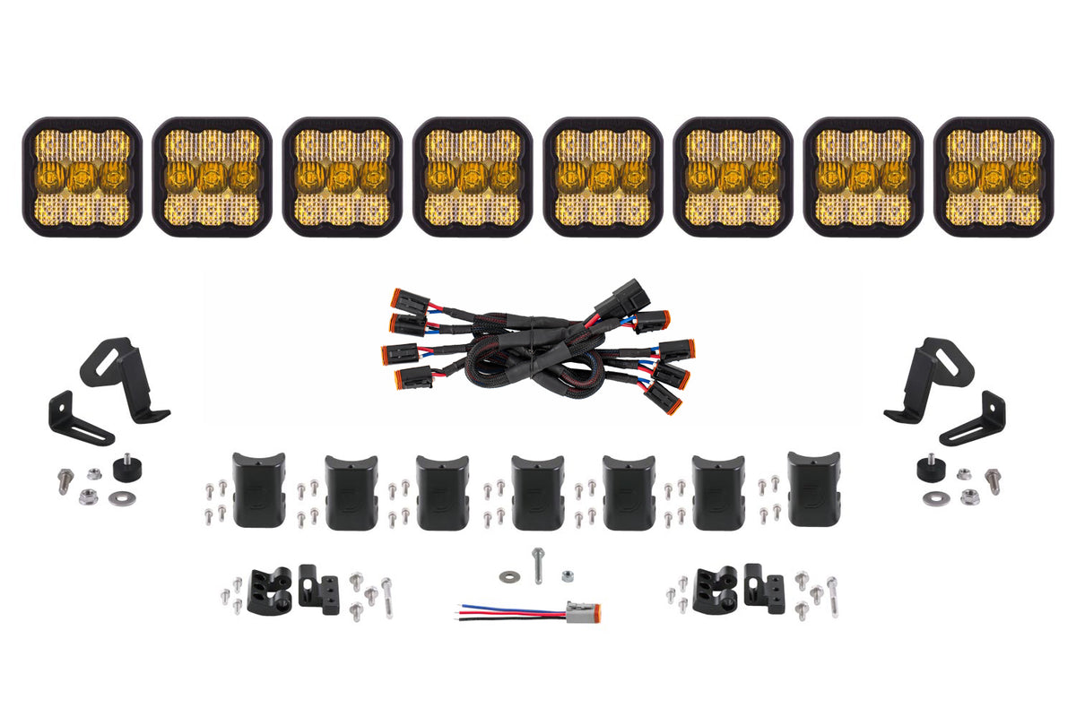 SS5 Sport Universal CrossLink 8-Pod Lightbar