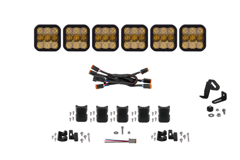 SS5 Pro Universal CrossLink 6-Pod Lightbar