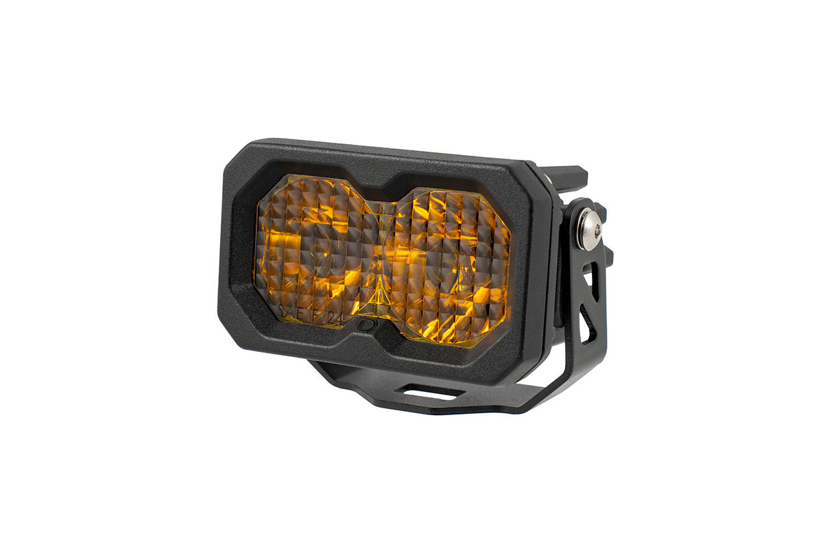 C2 2.0 Pro Yellow LED Pod (single) - Driving - DD8101S