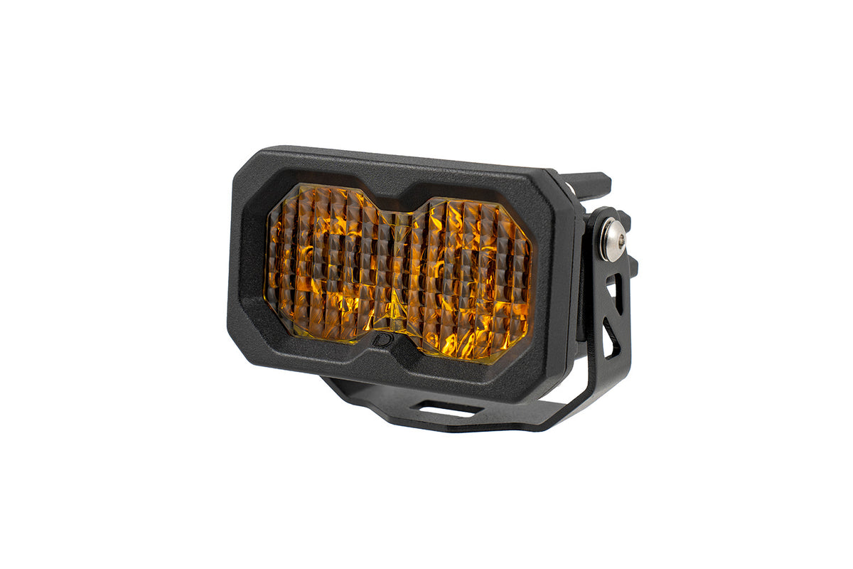 C2 2.0 Pro Yellow LED Pod (single) - Combo - DD8106S