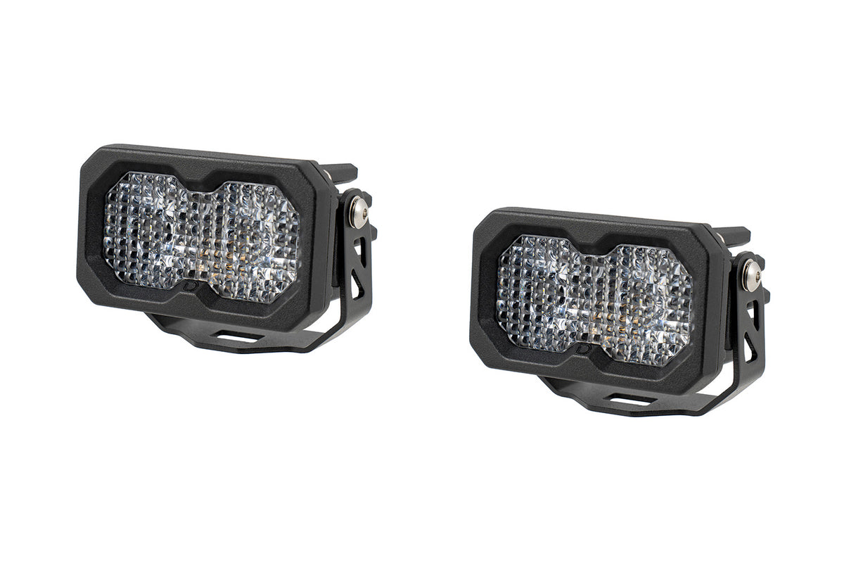 C2 2.0 Pro White LED Pod (pair) - Flood - DD8107P