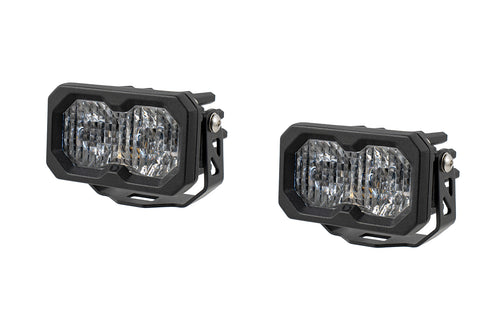 C2 2.0 Max White LED Pod (pair) - Combo - DD8112P