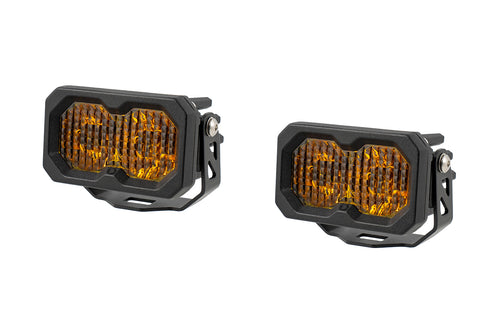 C2 2.0 Max Yellow LED Pod (pair) - Combo - DD8114P