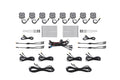 Stage Series LED Rock Light Kit (8-pack) - Red/White M8 - DD8746 - Diode Dynamics