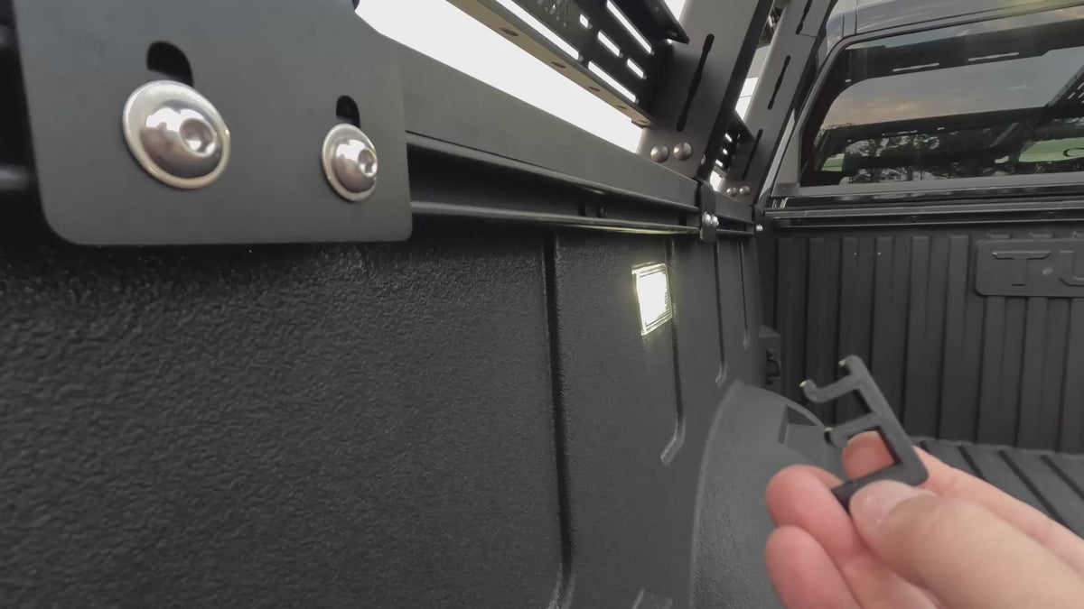 TOYOTA Bed Rail Wire Hider